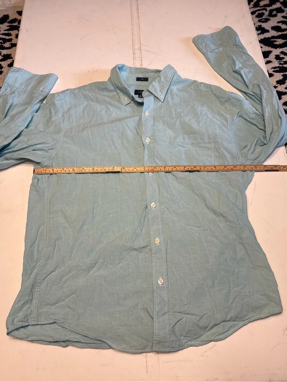 J. Crew Pale Blue Long-Sleeve Button-Down Shirt